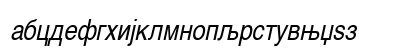 HelvCirilNarrow Italic
