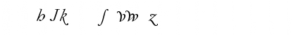 CaslonQW-Italic Regular Font CaslonQW-Italic Regular Font