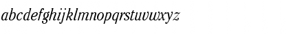 ITC Cheltenham Std Light Condensed Italic Font