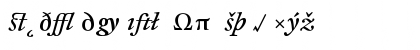 CliffordSix ItalicExpert Font