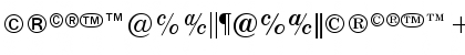 Commercial Pi Regular Font