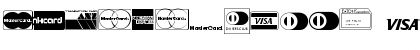 CreditCardsP01 Regular Font