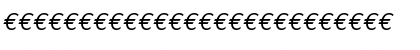 Euro Mono Italic Font