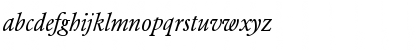 Garamond BE Italic Oldstyle Figures Font