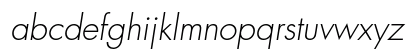 Futura Std Light Oblique Futura Std Light Oblique