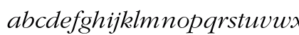 GaramondEF LightItalic GaramondEF LightItalic