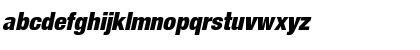 Helvetica Neue LT Pro 97 Black Condensed Oblique Font