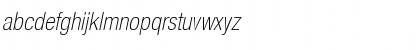 Helvetica Neue LT Pro 37 Thin Condensed Oblique Font
