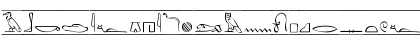 Hieroglyphic Cartouche Font