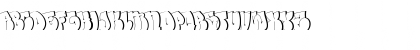 HSMeneOneNYThrowie Outline Font