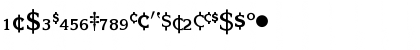 Korinna Fractions BQ Regular Font Korinna Fractions BQ Regular Font