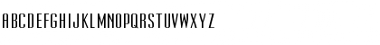 UltraCondensedSansSerif Regular Font