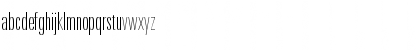LinotypeUnivers CompUltraLight Font