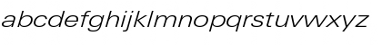 LinotypeUnivers ExtdLightItalic Font