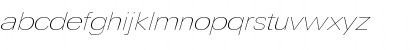 LinotypeUnivers ExtdUltLightItalic Font