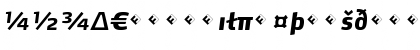 Max-ExtraBoldItalicExpert Regular Font