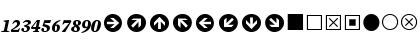 Mercury Numeric G1 Bold Italic Font