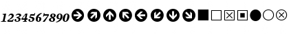 Mercury Numeric G1 Semi Italic Font