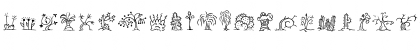 MiniPics UprootedTwig Regular Font