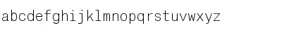 MonoCondensedC Regular Font