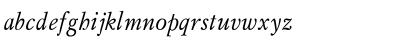 MyslNarrowC Italic Font