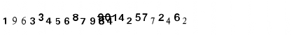 Numerics P09 Font