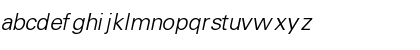Univers Light Light-Italic Font