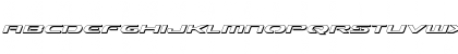 Alpha Men 3D Italic Italic Font