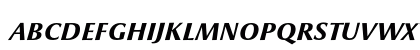 Optima nova LT Bold Italic Small Caps Optima nova LT Bold Italic Small Caps