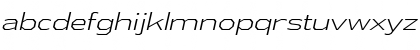 Athabasca Expanded Light Italic Font