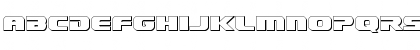 Dekaranger 3D Regular Font