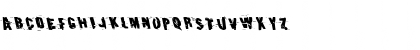 Earthshake Leftalic Italic Font