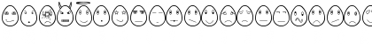 eggfaces tfb Regular Font eggfaces tfb Regular Font
