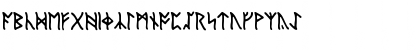 English Runic Regular Font English Runic Regular Font