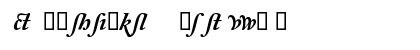 CaslonAlternateSSK SemiBoldItalic Font CaslonAlternateSSK SemiBoldItalic Font