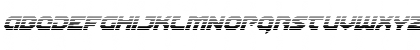 Gunner Storm Gradient Italic Italic Font