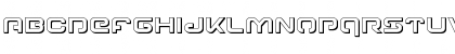 Gunrunner 3D Regular Font