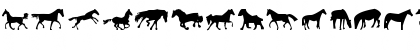 Horses 1 Regular Font