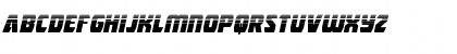 Intergalactic Halftone Italic Italic Font