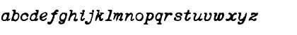 ITALIC TYPEWRITER Regular Font ITALIC TYPEWRITER Regular Font