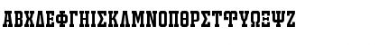 JACKPORT GREEK NCV Regular Font