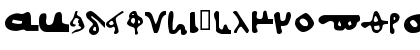 l562 Minuscule Normal Font l562 Minuscule Normal Font