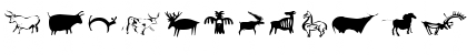 Cave Painting Dingbats Regular Font