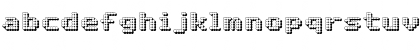 Matrix Complex 3D NC Regular Font