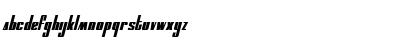MOON Runner Squat Italic Italic Font