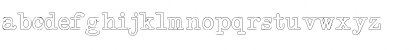 NeoBulletin Outline Regular Font NeoBulletin Outline Regular Font