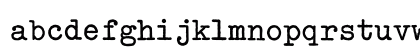 Typewriter ExtraBold