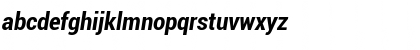 Roboto Bold Condensed Italic Font