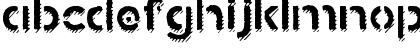 Stamped Navy Font Shadow Regular Font