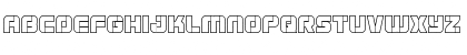 Super Submarine Outline Outline Font